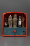 Red Kadette ’Clockette’ K27 Catalin Radio - Bright